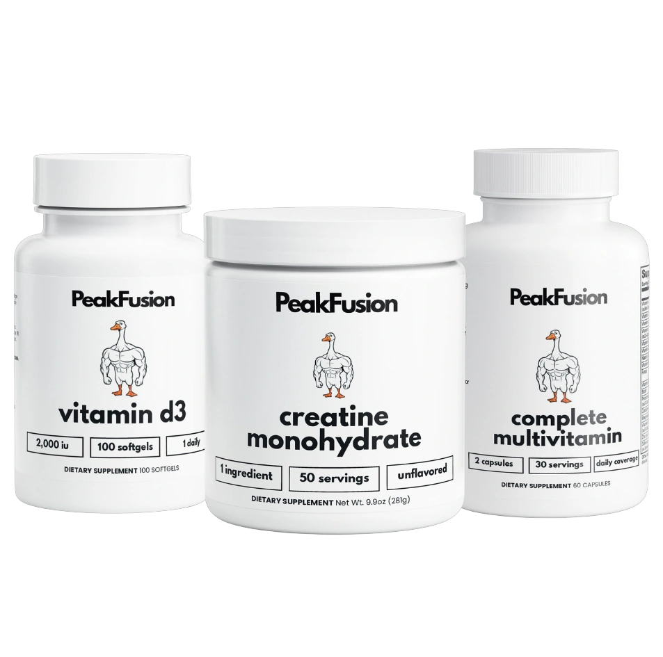The Trinity Stack | 3 Tested Supplements, Free Shipping